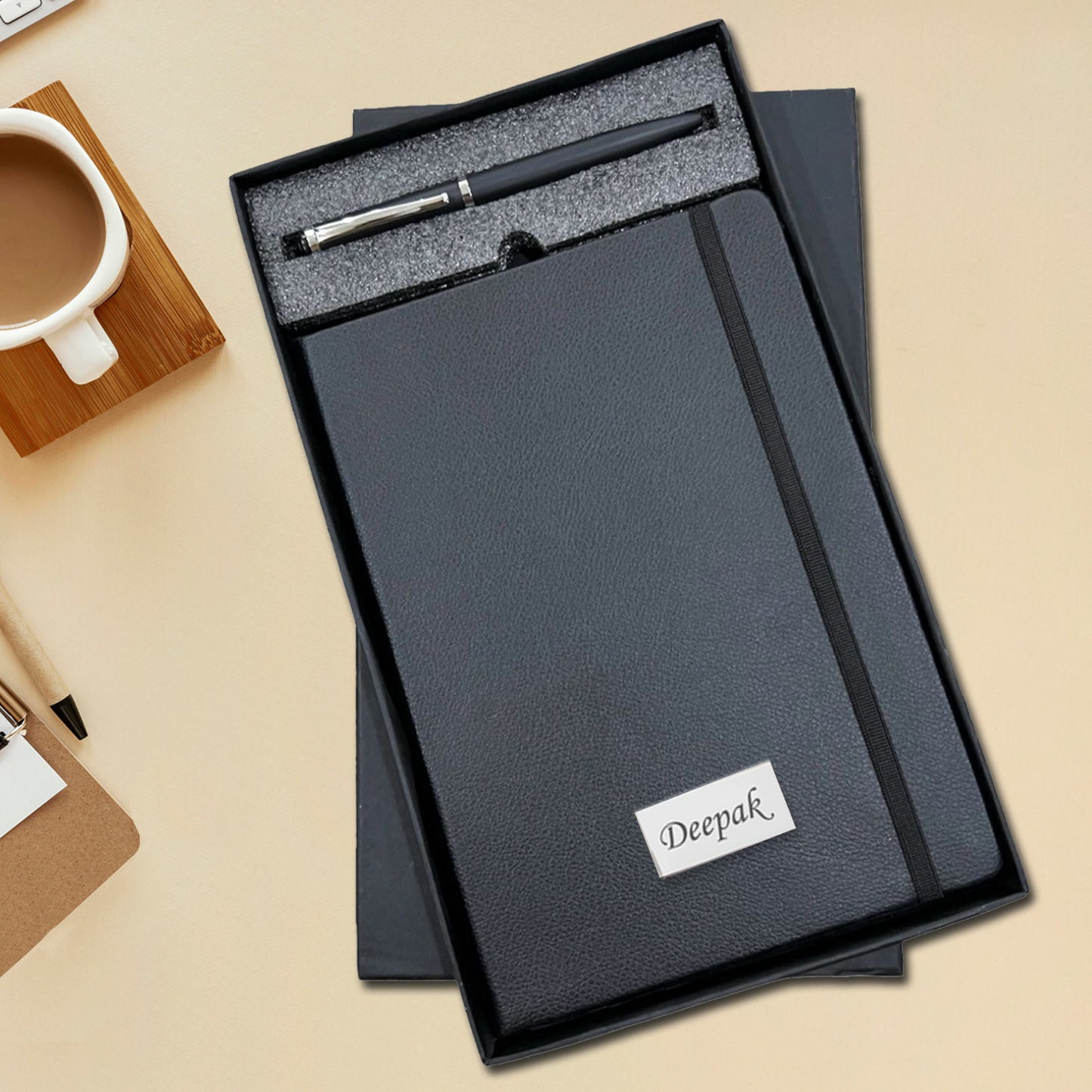 Personalized 2in1 Gift Set – Diary & Pen