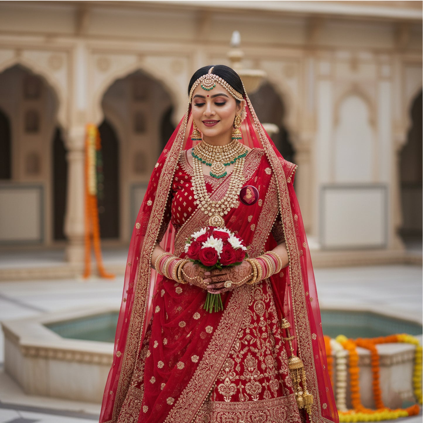 Bride | Wedding Badges | Size - 58mm