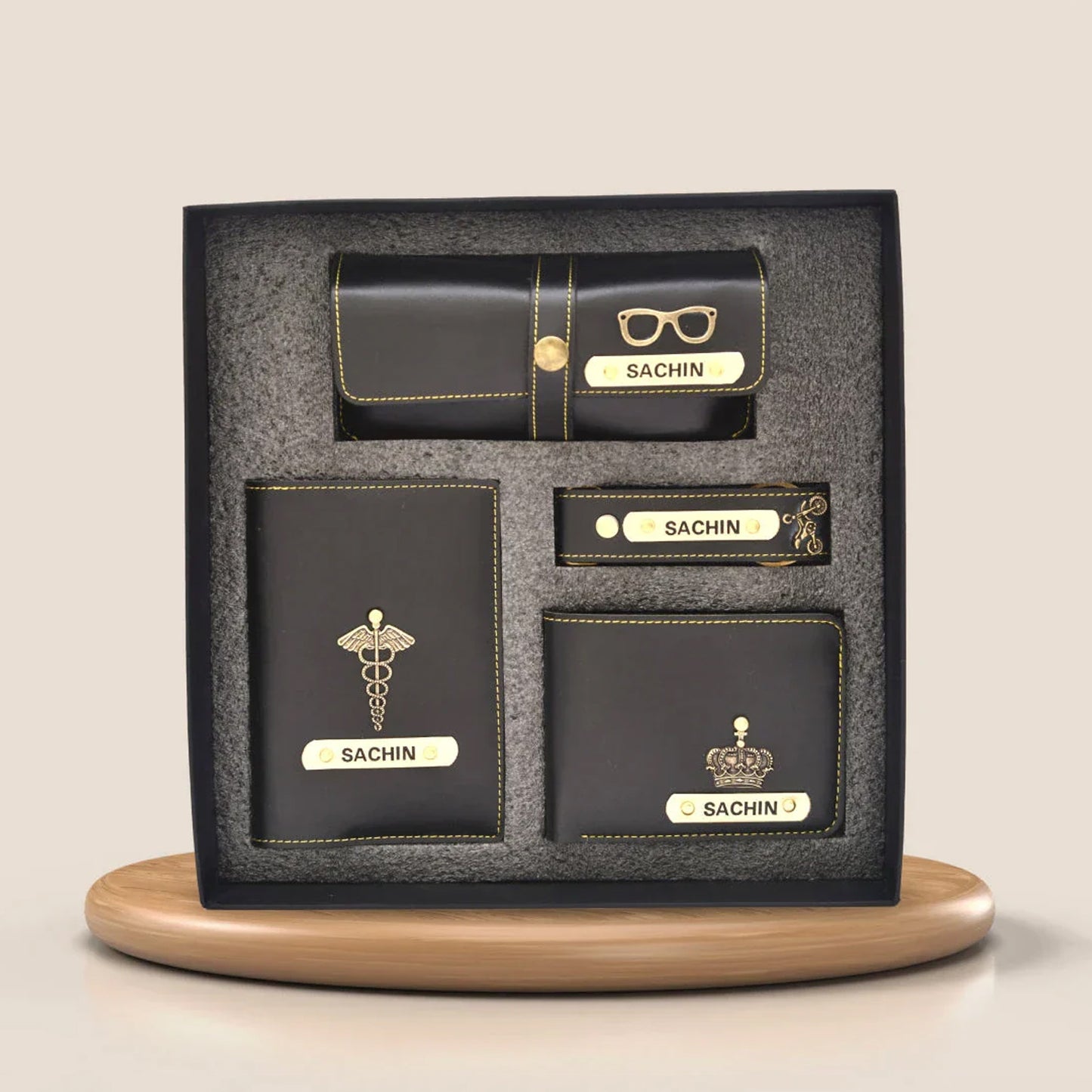 Premium Personalized Men’s Combo – Perfect Gift Set | Set of 4