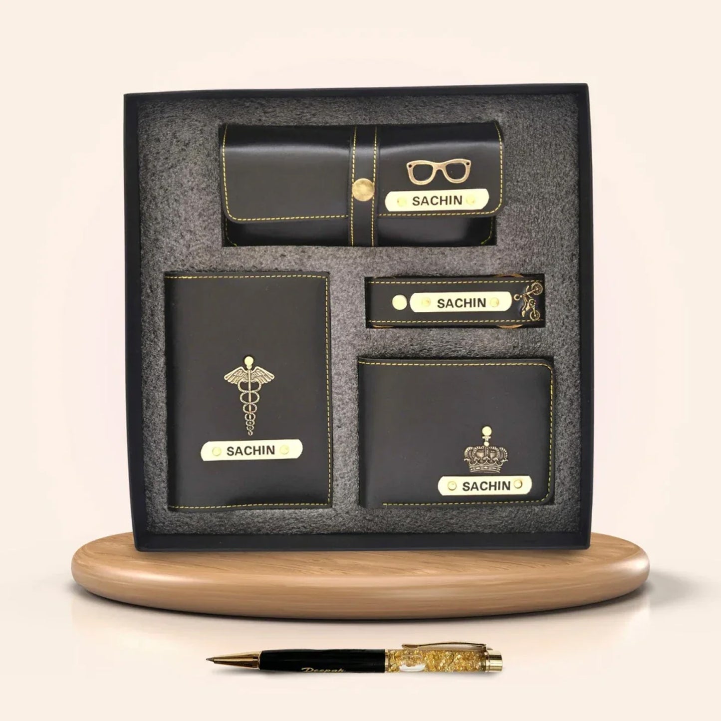 Personalized Pen & All in One Men's Combo (4 pcs)