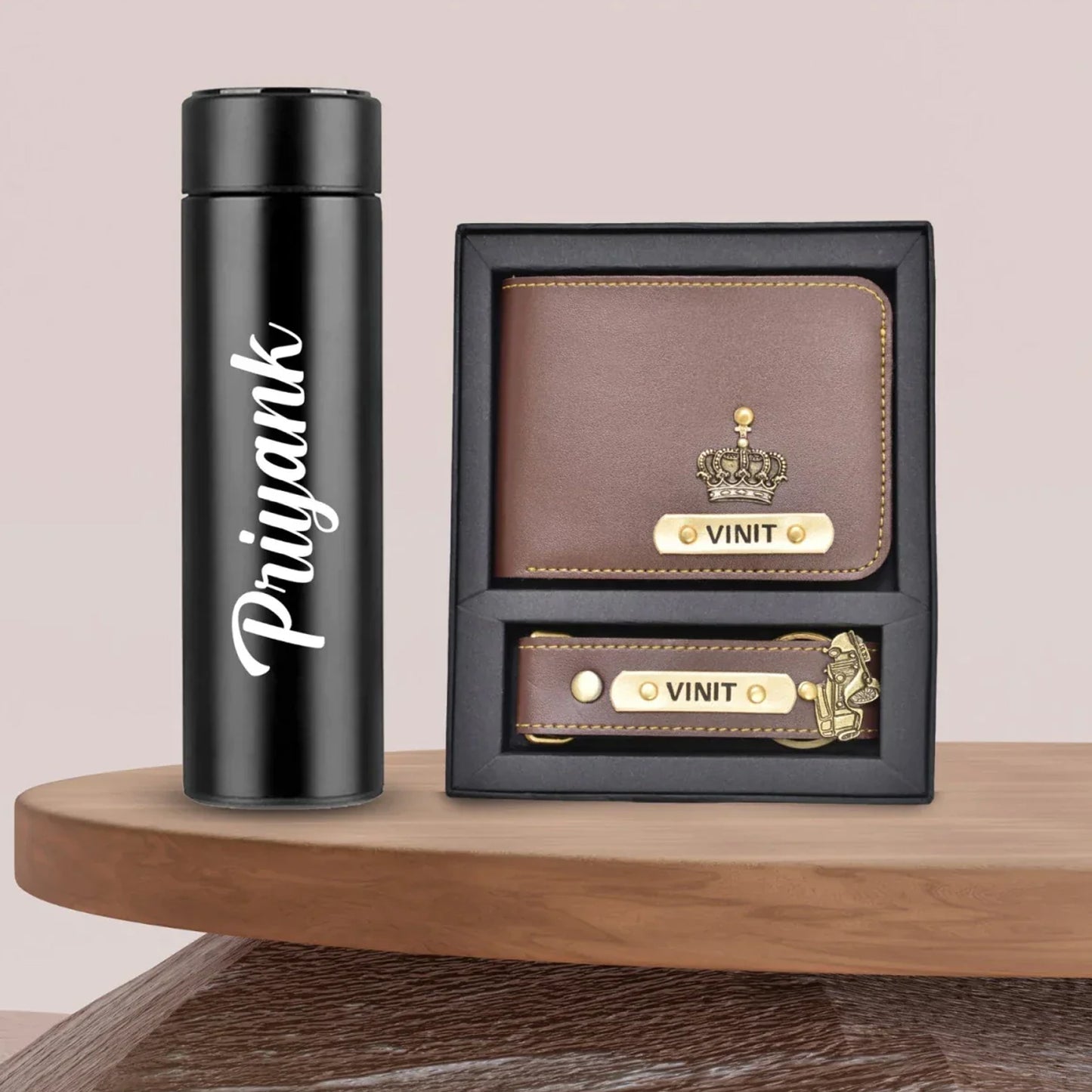 Personalized Bottle & Men's Combo (2 pcs)