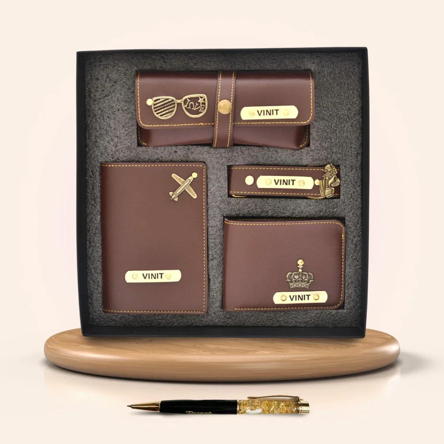 Personalized Pen & All in One Men's Combo (4 pcs)