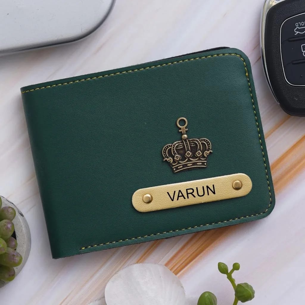 Personalized Leather Wallet for Men