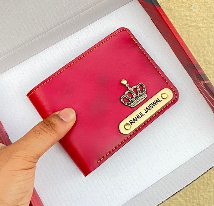 Personalized Leather Wallet for Men