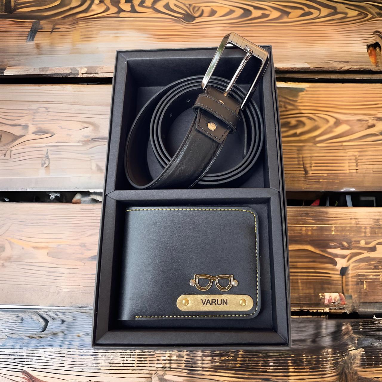 Perfect Vegan Leather Men's Wallet and Belt