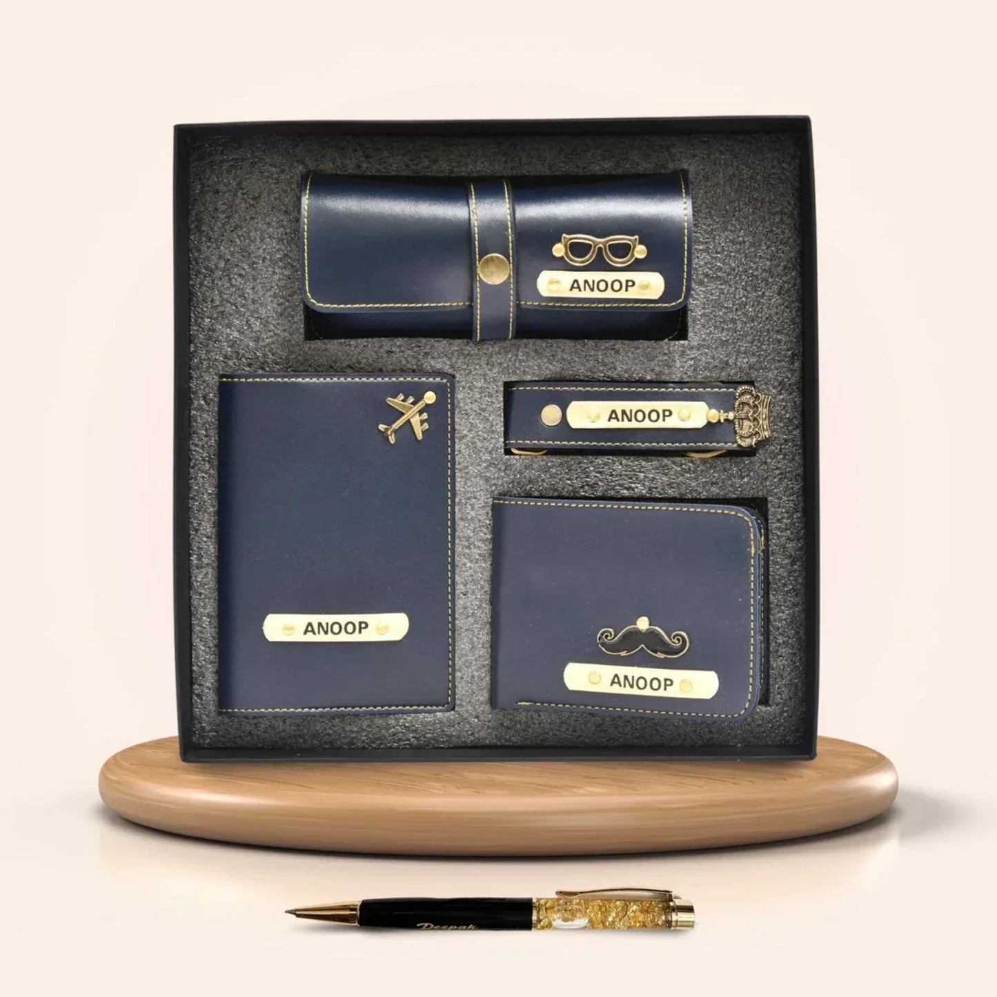 Personalized Pen & All in One Men's Combo (4 pcs)