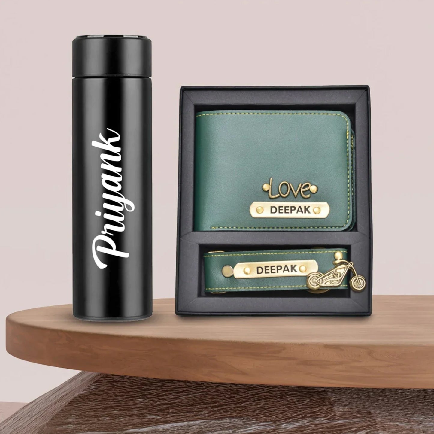 Personalized Bottle & Men's Combo (2 pcs)