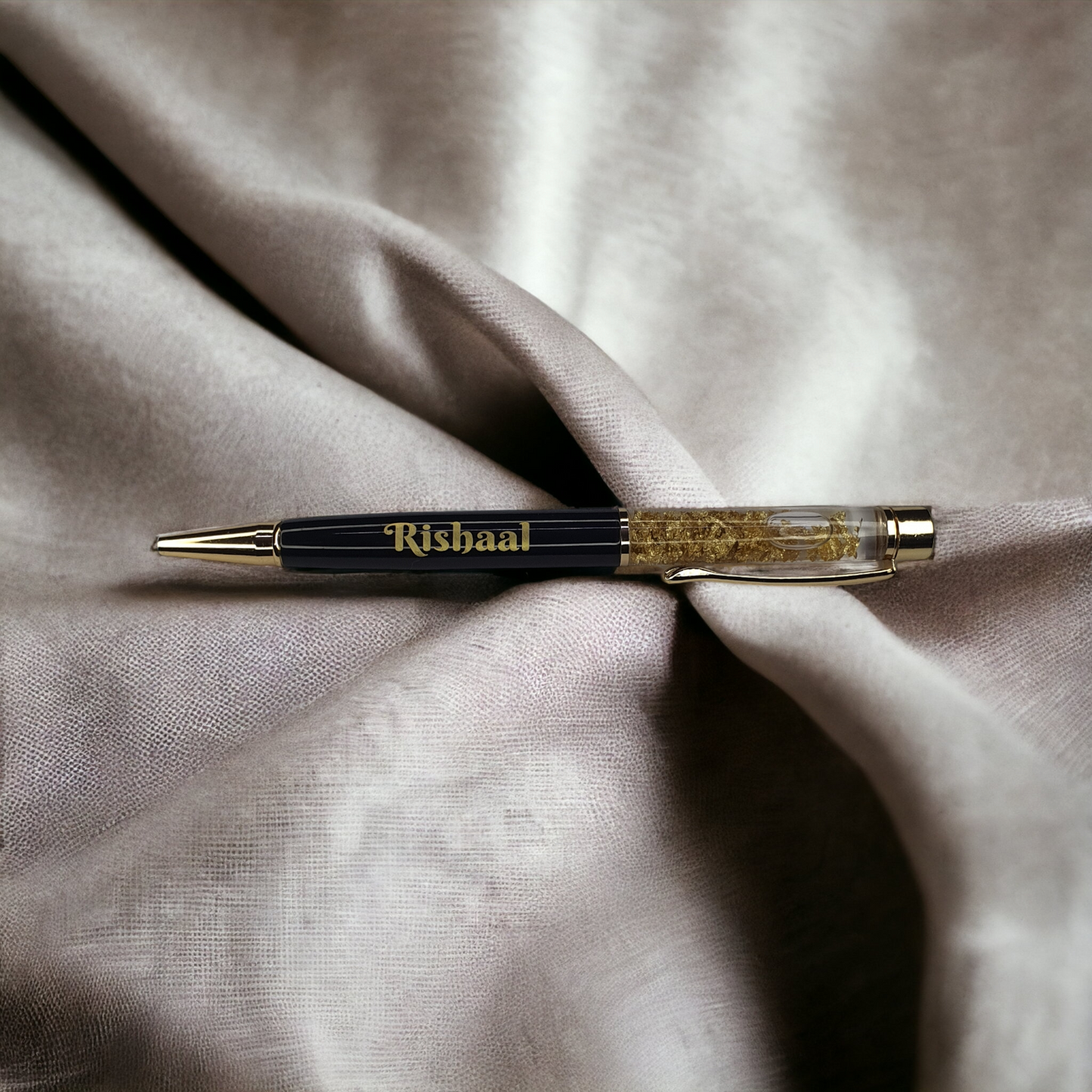 Personalized Pen | Faux Leather Wallet & Keychain Combo