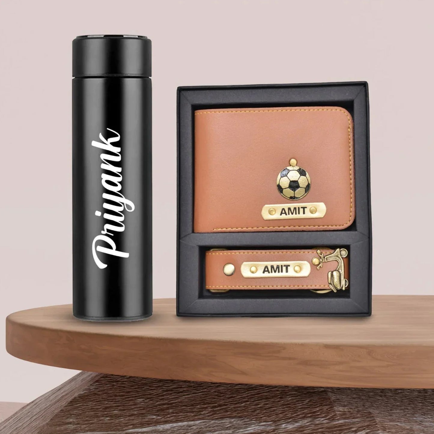 Personalized Bottle & Men's Combo (2 pcs)